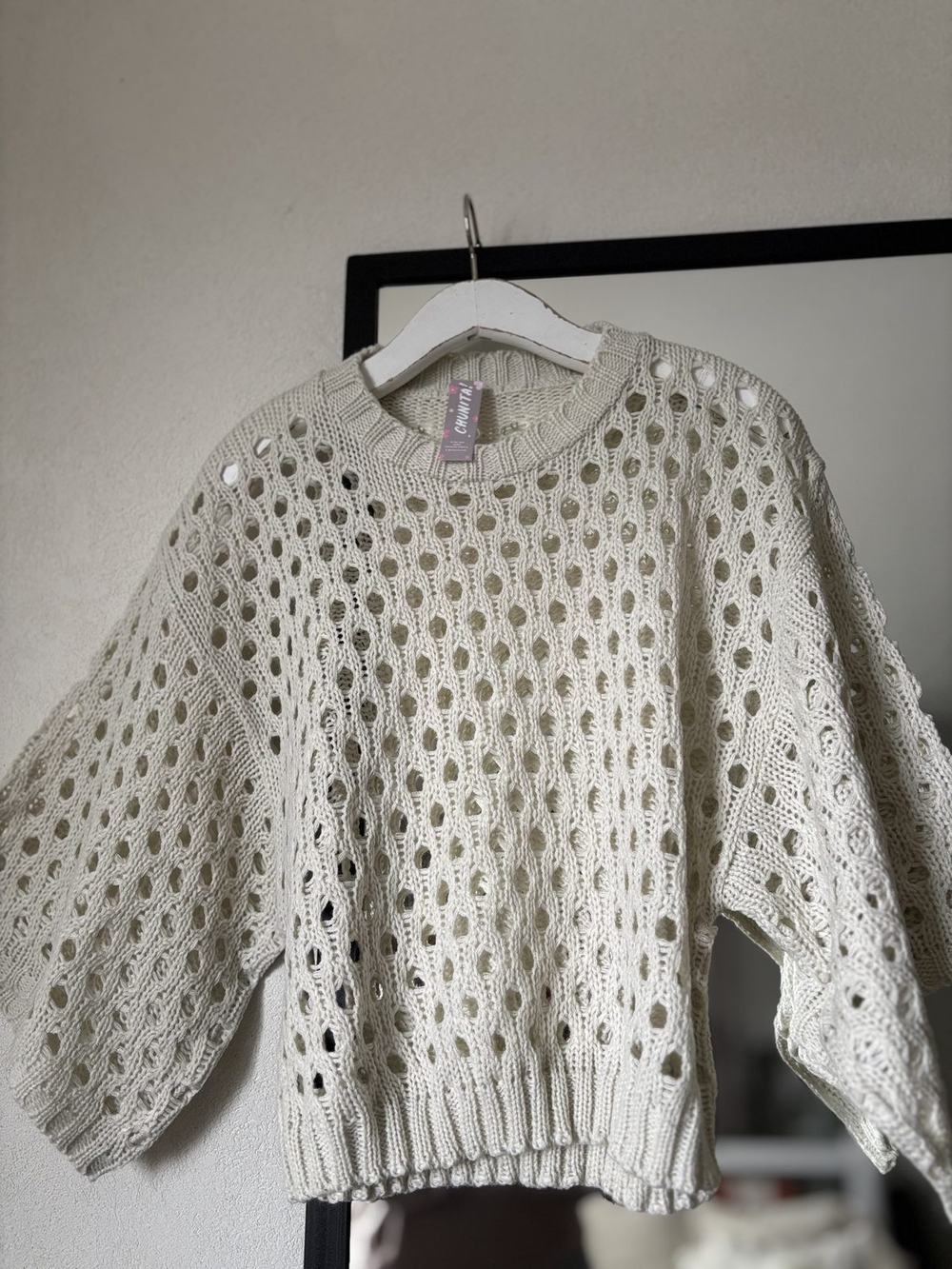 Remera tejida